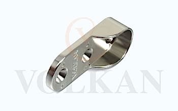 V210 Lüx Oval Boru Askı Flanşı (Düz)